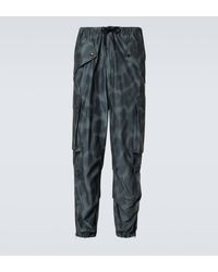 Dries Van Noten - Printed Cargo Pants - Lyst