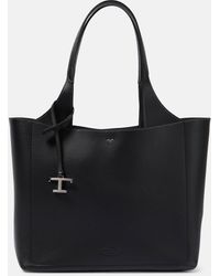 Tod's - Medium Leather Tote Bag - Lyst