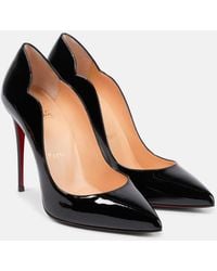 Christian Louboutin - Hot Chick 100 Psychic Patent-leather Courts - Lyst