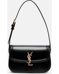 Saint Laurent - Solferino Mini Leather Shoulder Bag - Lyst