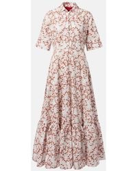 La DoubleJ - San Pietro Printed Shirt Dress - Lyst
