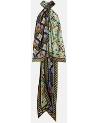 ALÉMAIS - Top Cece Aus Seide - Lyst