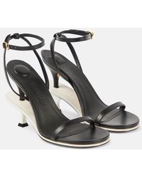 Jacquemus - Les Doubles Sandales Leather Sandals - Lyst