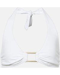 Melissa Odabash - Paris Ring-detail Halterneck Bikini Top - Lyst