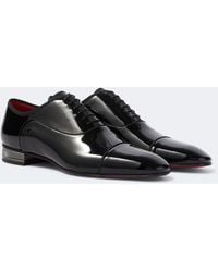 Christian Louboutin - Greggo Galvin Patent Leather Oxford Shoes - Lyst