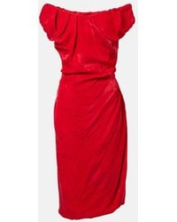 Vivienne Westwood - Midikleid Ginnie Aus Jersey - Lyst