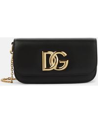 Dolce & Gabbana - 3.5 Small Leather Shoulder Bag - Lyst