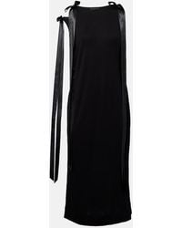 Simone Rocha - Bow-Detail Jersey Midi Dress - Lyst