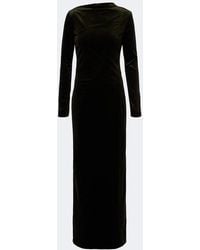 Jil Sander - Cotton Velvet Gown - Lyst