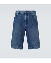 Dolce & Gabbana - Bermuda-Shorts Aus Denim - Lyst