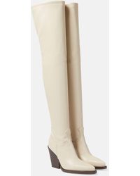 Paris Texas - Vegas Faux Leather Over-the-knee Boots - Lyst