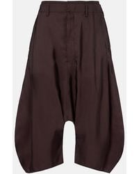 Lemaire - Oversized Bermuda Shorts - Lyst