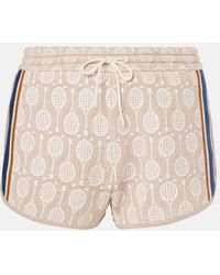 Tory Sport - Low-Rise Shorts Aus Jacquard - Lyst