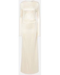 TOVE - Luella Draped Jersey Gown - Lyst