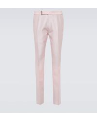 Tom Ford - Atticus Ll Wool And Silk Suit Pants - Lyst
