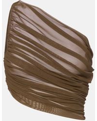 Norma Kamali - Cropped-Top Diana - Lyst