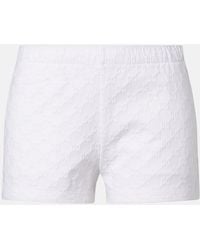 Gucci - Gg Jersey Jacquard Shorts - Lyst