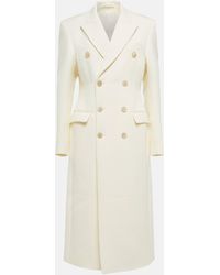 Wardrobe NYC - Double-breasted Wool Twill Coat - Lyst