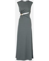 Christopher Esber - Concave Stone Cut-Out Maxi Dress - Lyst