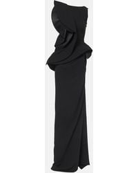 Maticevski - Vestido De Fiesta Fateful Con Volantes - Lyst