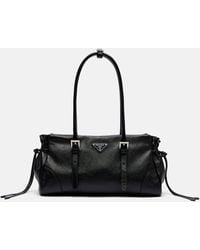 Prada - Bonnie Medium Leather Shoulder Bag - Lyst
