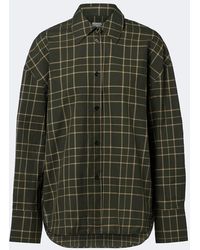 TOTEME - Checked Cotton Shirt - Lyst