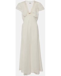 RIXO London - Midikleid Clarice Mit Spitze - Lyst