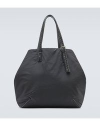 Bottega Veneta - Leather-trimmed Tote Bag - Lyst