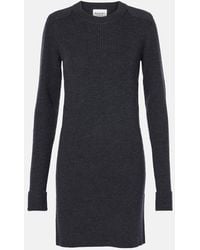 Isabel Marant - Garner Ribbed-Knit Wool-Blend Midi Dress - Lyst