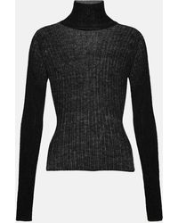 Saint Laurent - Wool-blend Turtleneck Sweater - Lyst