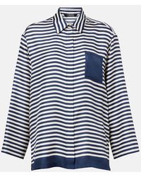 Max Mara - Hemd Maya Aus Seide - Lyst