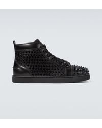 louboutin trainers high tops