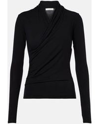 Vince - Fixed Wrap Top - Lyst