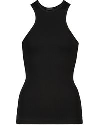 Goldsign The Rib Knitted Tank Top - Black