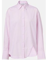 The Attico - Diana Oversized Checked Cotton Shirt - Lyst