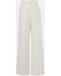 JOSEPH - Pantalon Ample Alanel En Soie Et Coton - Lyst