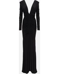Alex Perry - Dalton Ruched Gown - Lyst