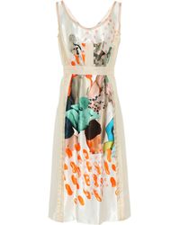Marni Bedrucktes Midikleid - Mehrfarbig