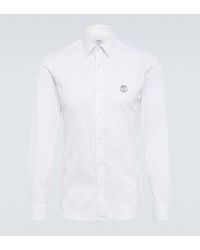 Burberry Hemd aus einem Baumwollgemisch - Weiß