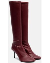 Acne Studios - 75 Leather Knee-High Boots - Lyst