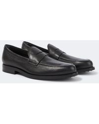 Tod's - Leather Penny Loafers - Lyst