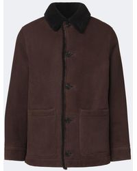 Yves Salomon - Shearling-Lined Suede Jacket - Lyst