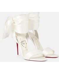 Christian Louboutin - Bridal Sandalen Sandale Du Desert 100 - Lyst