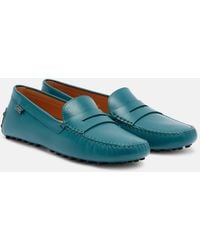 Tod's - Mokassins Gommino Aus Leder - Lyst