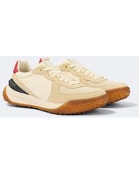 Moncler - City Trek Suede-Trimmed Sneakers - Lyst