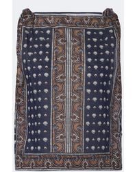 Doen - Amalia Printed Cotton Voile Top - Lyst