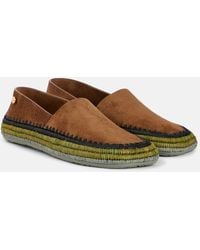 Loewe - Paula's Ibiza Slip-Ons Rio Aus Veloursleder - Lyst