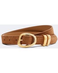 Amanu - Tugela Suede Belt - Lyst