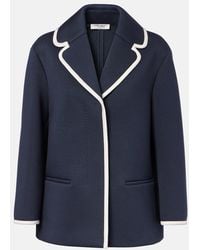Max Mara - Single-Breasted Jersey Blazer - Lyst