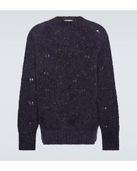 Our Legacy - Needle Drop Raglan Wool-blend Sweater - Lyst